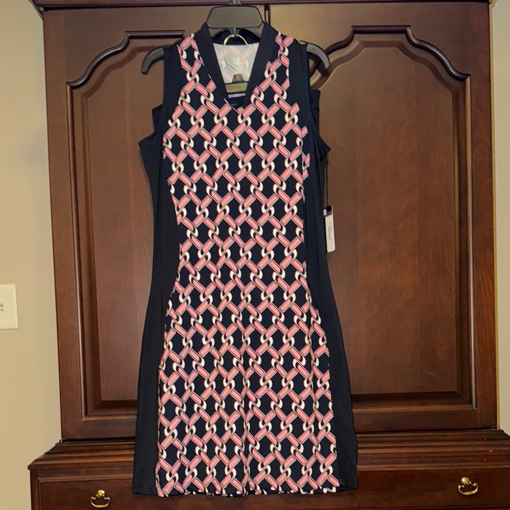 Tail Pink and Blue Golf dress NWT